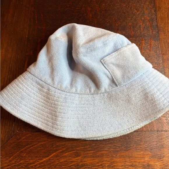 Lack of Color- Wave Bucket Hat in color Pastel Aqua Blue. Size S/M